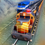 Train Simulator 3D. Uphill Driver Journey In Fun Racing Locomotive