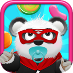 赤ん坊のパンダベアーズキャンディレイン - 版無料ゲームジャンピング楽しいキッズ！ Baby Panda Bears Candy Rain - A Fun Kids Jumping Edition FREE Game!