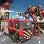 消防車 ロボット 変換