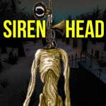 Horror Siren Head Scary Forest